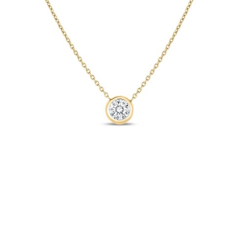 Roberto coin necklace cheap diamonds by the inch